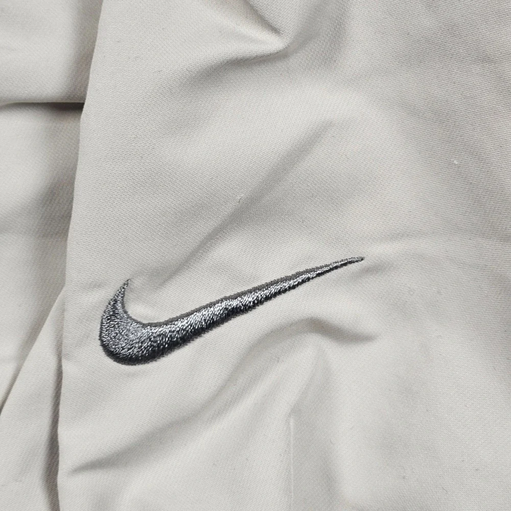 Nike Golf Jacket Mens XL Tan‎ 1/2 Zip 3M Open Championship Logo Windbreaker